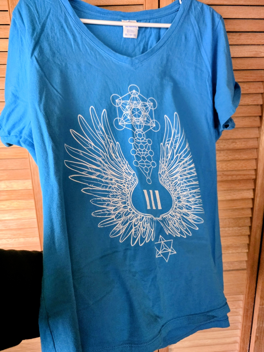 Port & Company Fan Favorite XXL Bright Teal Tee - Picture 3 of 5